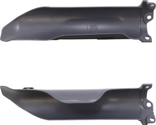 POLISPORT 8351800007 Fork Guard Cover - Gray - Kawasaki - Gray Kawasaki