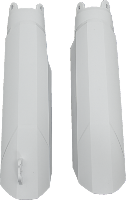 POLISPORT 8399600002 Fork Guard Cover - White - Honda - White Honda