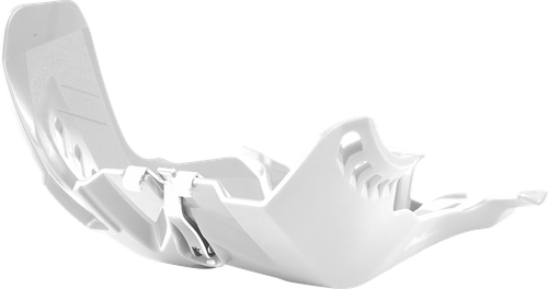POLISPORT 8471600003 Fortress Skid Plate - White - KTM | Husqvarna '17-'19 - White KTM | Husqvarna '17-'19