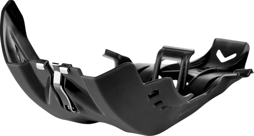 POLISPORT 8469100004 Fortress Skid Plate - Black - Gas Gas | KTM | Husqvarna '16-'23 - Black Gas Gas | KTM | Husqvarna '16-'23