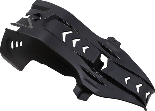 POLISPORT 8472000001 Fortress Skid Plate - Black - KTM | Husqvarna - TC/TE | SX '17-'19 - Black KTM | Husqvarna TC/TE | SX '17-'19