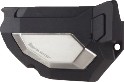 POLISPORT 8485800001 Alternator Cover - Black - Yamaha - Black Yamaha