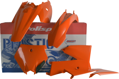POLISPORT 90131 Standard Body Kit - Orange OEM '06-'10 -KTM - SX '06-'12 - Orange OEM '06-'10 -KTM SX '06-'12