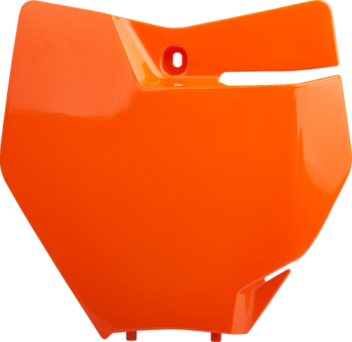 POLISPORT 8664900001 Number Plate - Orange OEM '16 - KTM - SX/XC '16-'18 - Orange OEM '16 KTM SX/XC '16-'18