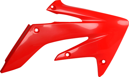 POLISPORT 8410300003 Radiator Cover - Red OEM '04 - Honda - CRF '04-'09 - Red OEM '04 Honda CRF '04-'09