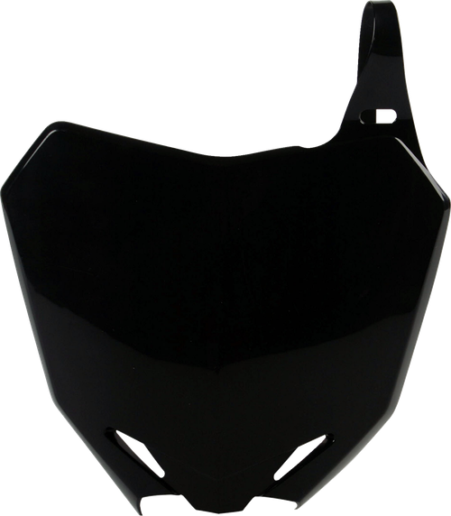 POLISPORT 8659300003 Number Plate - Black - Suzuki - RMZ '08-'18 - Black Suzuki RMZ '08-'18