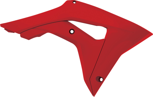 POLISPORT 8414800004 Radiator Cover - Red OEM '04 - Honda - CRF '17-'20 - Red OEM '04 Honda CRF '17-'20