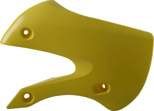 POLISPORT 8429300003 Radiator Cover - Yellow OEM '01 - Suzuki - RM/DRZ '03-'06 - Yellow OEM '01 Suzuki RM/DRZ '03-'06