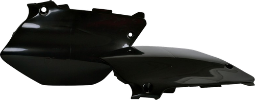 POLISPORT 8600600002 Side Panels - Black - Yamaha - YZ '02-'14 - Black Yamaha YZ '02-'14