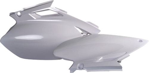 POLISPORT 8601300002 Side Panels - White OEM - Yamaha - YZ '03-'05 - White OEM Yamaha YZ '03-'05