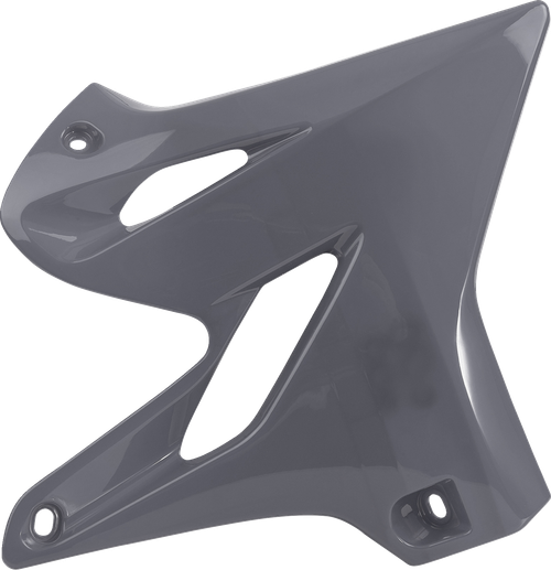 POLISPORT 8417500006 Radiator Cover - Gray - Yamaha - YZ '02-'23 - Gray Yamaha YZ '02-'23