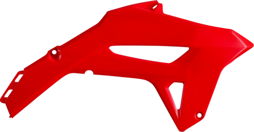 POLISPORT 8474900001 Radiator Cover - Red - Honda - CRF '21-'24 - Red Honda CRF '21-'24