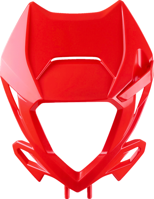 POLISPORT 8667300004 Headlight Mask - Red - Beta - Enduro RR/X-Trainer '13-'26 - Red Beta Enduro RR/X-Trainer '13-'26