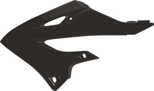 POLISPORT 8477200003 Radiator Cover - Black - Yamaha - YZ '22-'25 - Black Yamaha YZ '22-'25
