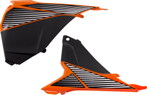 POLISPORT 8454300004 Airbox Cover - Orange/Black - KTM - SX/XC '13-'16 - Orange/Black KTM SX/XC '13-'16