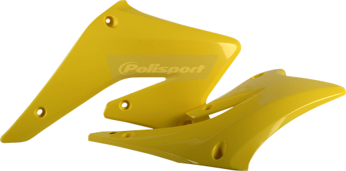 POLISPORT 8410400001 Radiator Cover - Yellow OEM '01 - Suzuki - RMZ '04-'06 - Yellow OEM '01 Suzuki RMZ '04-'06