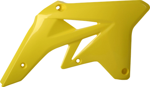 POLISPORT 8428400001 Radiator Cover - Yellow OEM '01 - Suzuki - RMZ '07-'09 - Yellow OEM '01 Suzuki RMZ '07-'09