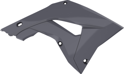 POLISPORT 8421600004 Radiator Cover - Restyle - Gray - Honda - CR '02-'07 - Restyle Gray Honda CR '02-'07