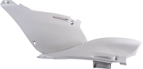 POLISPORT 8600200001 Side Panels - White - Kawasaki - KX '99-'02 - White Kawasaki KX '99-'02