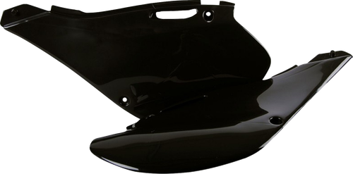 POLISPORT 8600200003 Side Panels - Black - Kawasaki - KX '99-'02 - Black Kawasaki KX '99-'02