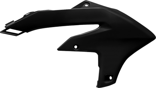 POLISPORT 8498400003 Radiator Scoops - Black - Yamaha - YZ/WR '23-'25 - Black Yamaha YZ/WR '23-'25
