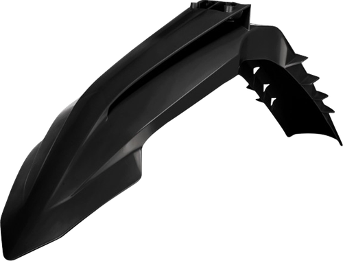 POLISPORT 8685700003 Front Fender - Black - KTM - EX/SX/XC '23-'26 - Black KTM EX/SX/XC '23-'26