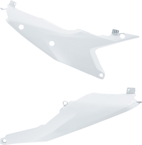POLISPORT 8478100002 Side Panels - White - KTM - EX/SX/XC '23-'26 - White KTM EX/SX/XC '23-'26