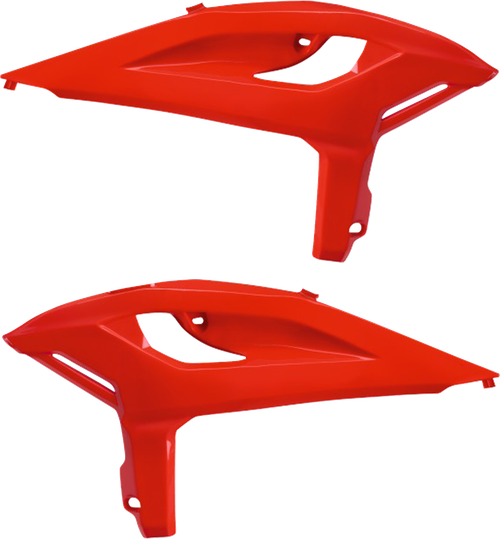 POLISPORT 8505700003 Radiator Cover - Red - Beta - RR X-Pro - Red Beta RR X-Pro