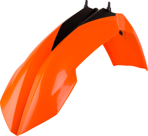 POLISPORT 8573600001 Front Fender - Orange OEM - KTM - SX '13-'17 - Orange OEM KTM SX '13-'17