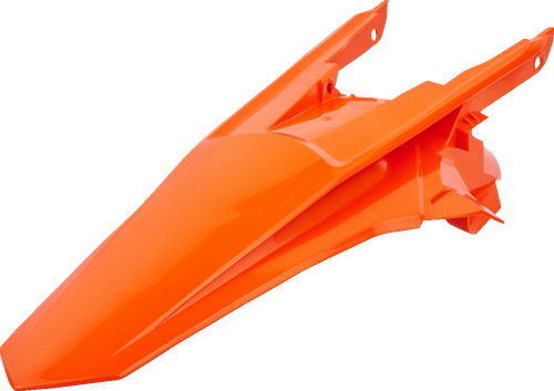 POLISPORT 8595500001 Rear Fender - OEM Orange - KTM - SX/XC - '17-'18 - OEM Orange KTM SX/XC '17-'18