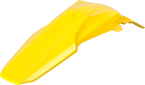POLISPORT 8552500001 Rear Fender - Yellow - Suzuki - RMZ '08-'17 - Yellow Suzuki RMZ '08-'17