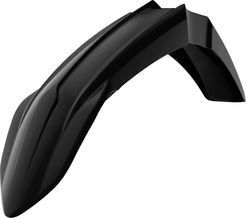 POLISPORT 8574800009 Front Fender - Black - Yamaha - YZ/WR '18-'25 - Black Yamaha YZ/WR '18-'25