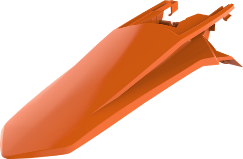 POLISPORT 8554700001 Rear Fender - OEM Orange - KTM - SX '18-'24 - OEM Orange KTM SX '18-'24