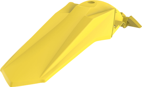 POLISPORT 8554600001 Rear Fender - Yellow OEM '01 - Suzuki - RMZ '18-'26 - Yellow OEM '01 Suzuki RMZ '18-'26