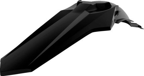 POLISPORT 8596200002 Rear Fender - Restyle - Black - Suzuki - RM '01-'08 - Restyle Black Suzuki RM '01-'08