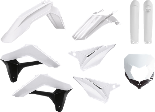 POLISPORT 90857 Full Body Kit - White - Sherco - SE '19-'22 - White Sherco SE '19-'22