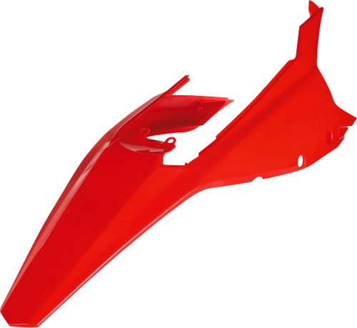 POLISPORT 8559500003 Rear Fender - With Side Panels - Red - Beta - RR X-Pro '25 - With Side Panels Red Beta RR X-Pro '25