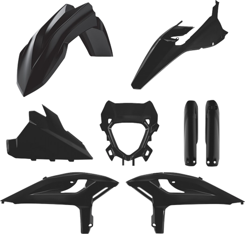POLISPORT 91596 Full Body Kit - Black - Beta - RR X-Pro '25 - Black Beta RR X-Pro '25
