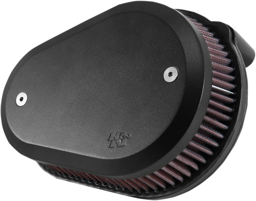 K & N RK-3932B Street Metal Air Intake Kit - Flare - Black - Twin Cam - Flare Black Twin Cam
