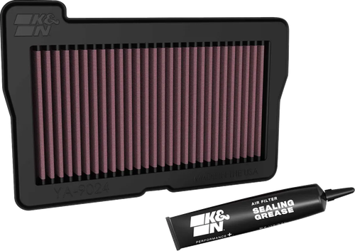 K & N YA-9024 Replacement High Flow Air Filter - Yamaha
