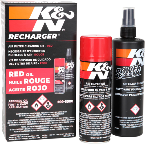 K & N 99-5000 Air Filter Care Kit - Aerosol