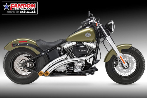 Freedom Performance HARLEY SOFTAIL RADICAL RADIUS 1987-2017 BUNDLE - HD01716 - CHROME / SLASH / SOLID GOLD