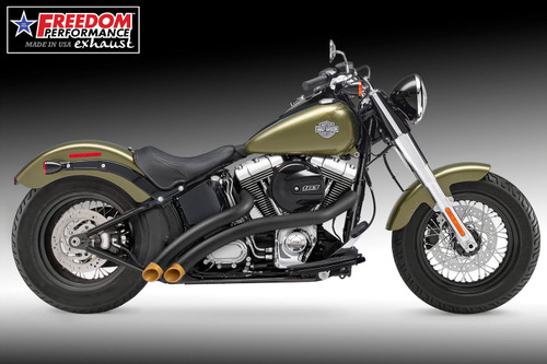 Freedom Performance HARLEY SOFTAIL ROCKER & BREAKOUT RADICAL RADIUS 2007-2017 BUNDLE - HD01734 - BLACK / SLASH / SOLID GOLD