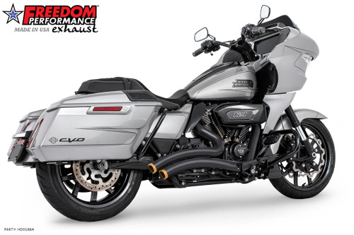 Freedom Performance HARLEY TOURING SHARP CURVE RADIUS 1995-PRESENT BUNDLE - HD01864 - 2017-PRESENT BLACK / STRAIGHT / SOLID GOLD