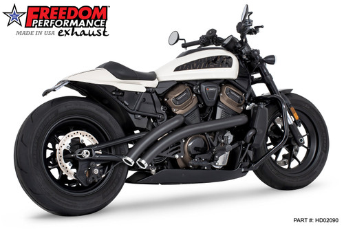 Freedom Performance HARLEY SPORTSTER S RADICAL RADIUS BUNDLE '21 to Present Bundle - HD02090 - BLACK / STRAIGHT / CHROME