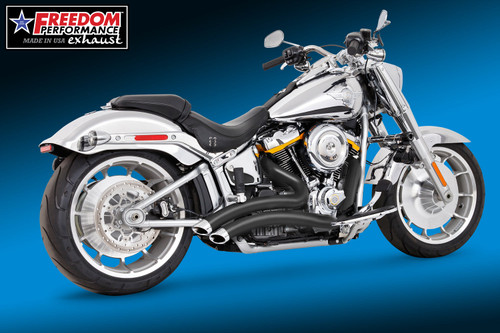 Freedom Performance HARLEY SOFTAIL SHARP CURVE RADIUS 2018 to PRESENT WIDE M8 BUNDLE - HD02677 - BLACK / SLASH / CHROME