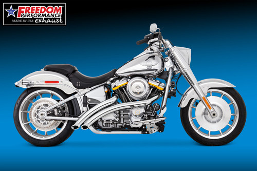 Freedom Performance HARLEY M8 WIDE SOFTAIL RADICAL RADIUS 2018-PRESENT BUNDLE - HD02885 - BLACK / SLASH / GLOSSY BLACK