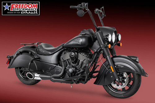 Freedom Performance INDIAN VINTAGE/CLASSIC *NO HARD BAGS* 2-INTO-1 TURNOUT/SIDEDUMP 2014-2020 BUNDLE - IN00176 - COMBO BLACK / SLASH / SCULPTED BLACK