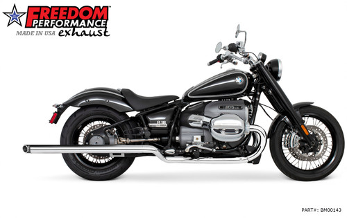 Freedom Performance BMW R 18 2.5" FREEDOM SLIP-ONS ONLY 2020-PRESENT - BM00143 - CHROME 42" / SLASH / SCULPTED BLACK