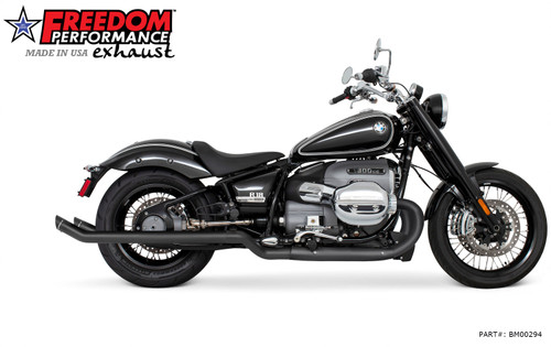 Freedom Performance BMW R 18 2.5" FREEDOM SLIP-ONS ONLY 2020-PRESENT - BM00295 - BLACK UPSWEEPS / SLASH / PITCH BLACK